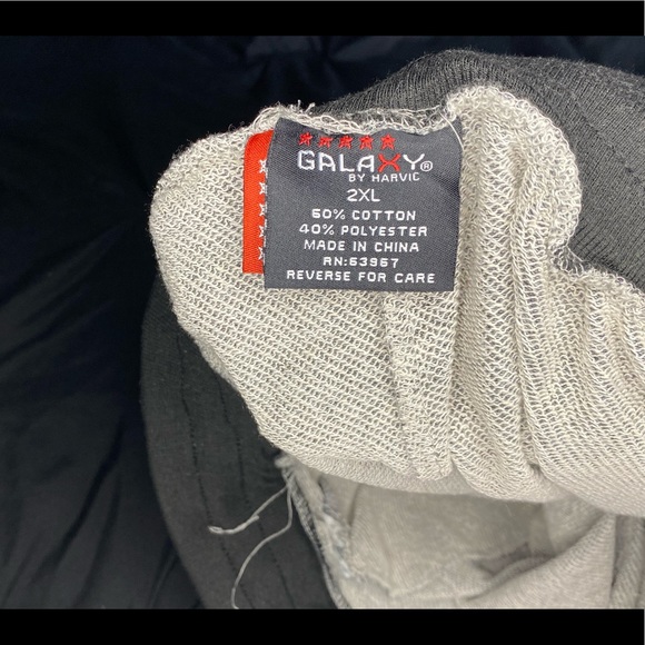 BOGO FREE MENS GALAXY SHORTS WITH ZIPPER POCKETS - Picture 3 of 3